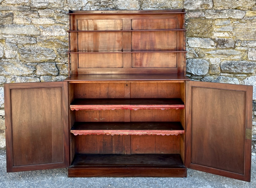 Regency Mahogany Chiffonier View IX