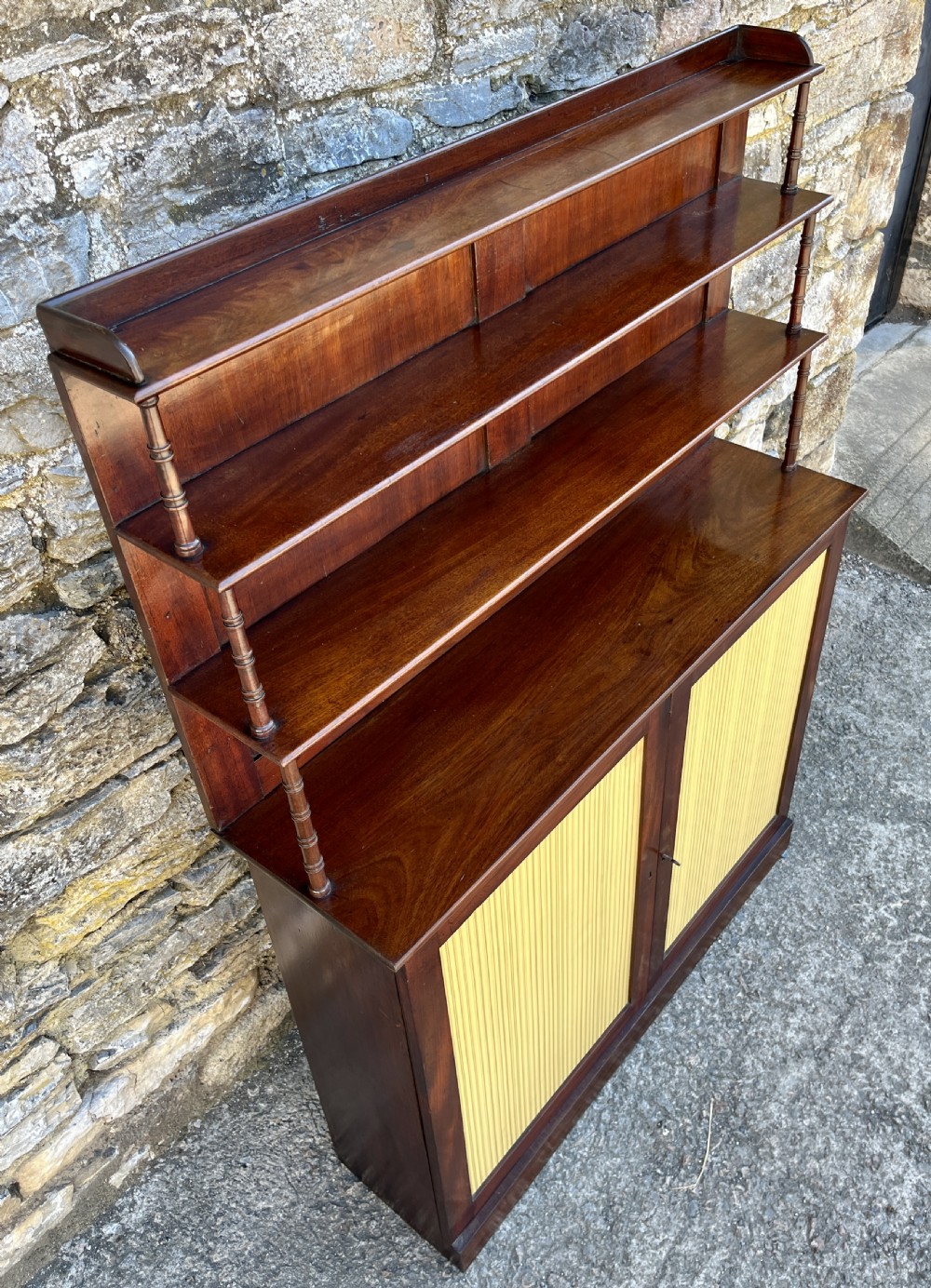 Regency Mahogany Chiffonier View XIII