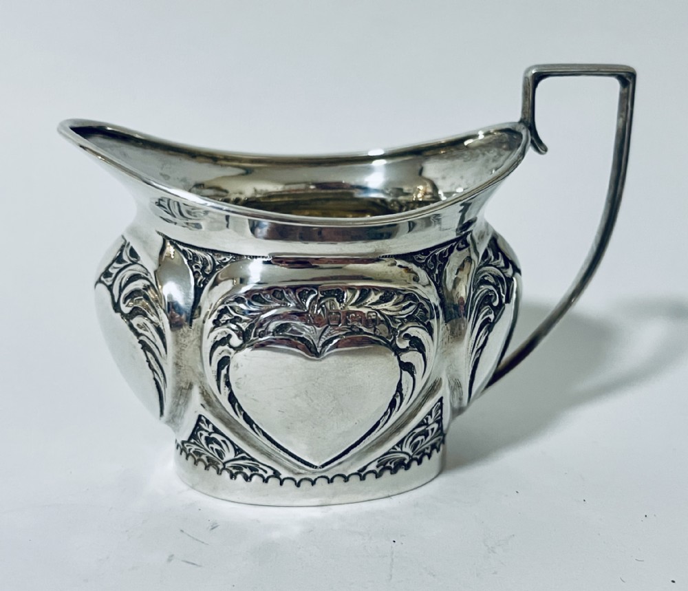 Victorian Silver Cream Jug