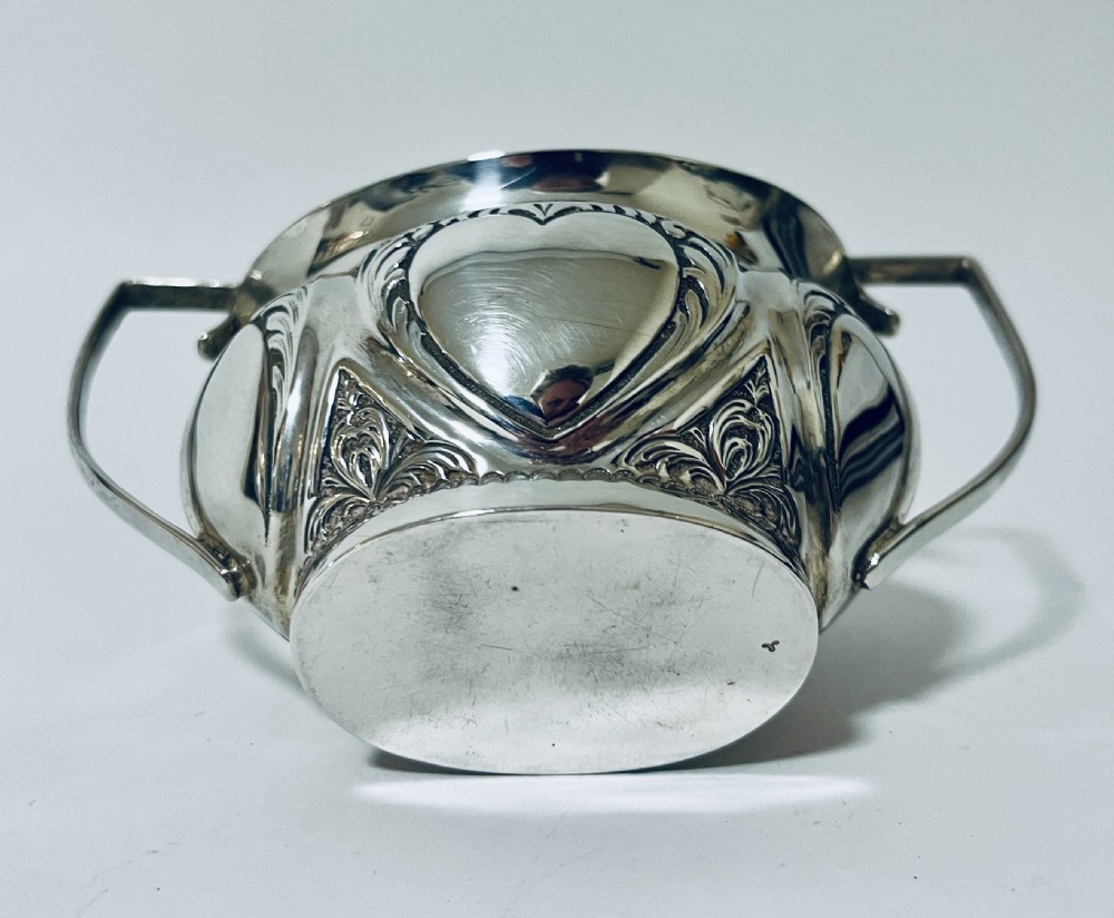 Victorian Silver Sugar Bowl View VII