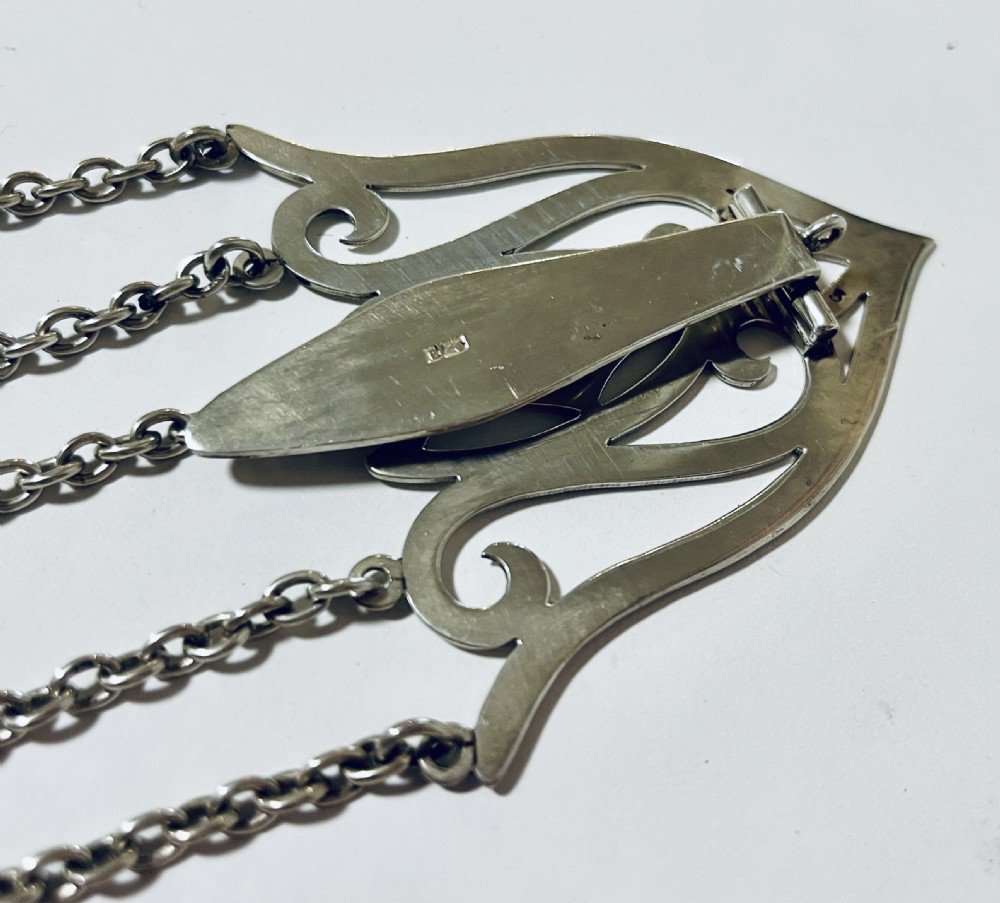 Antique Silver 5 Chain Chatelaine
 View VI