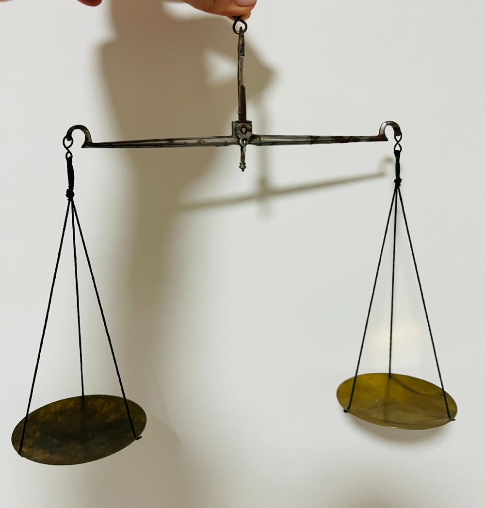 Antique Apothecary Scales View VI