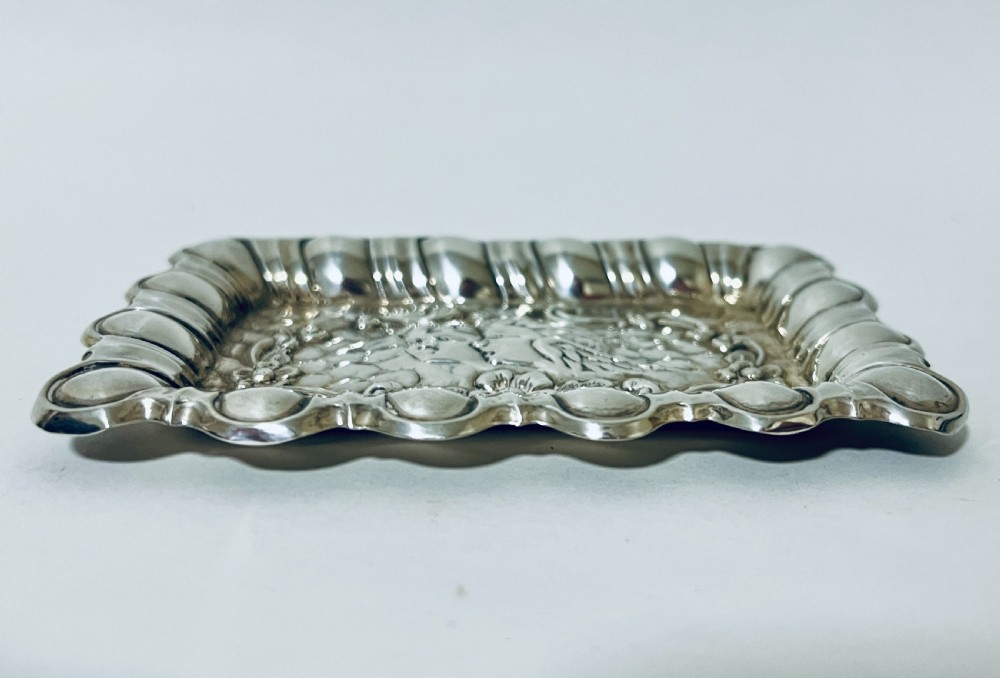 Antique Silver Pin Tray View IV