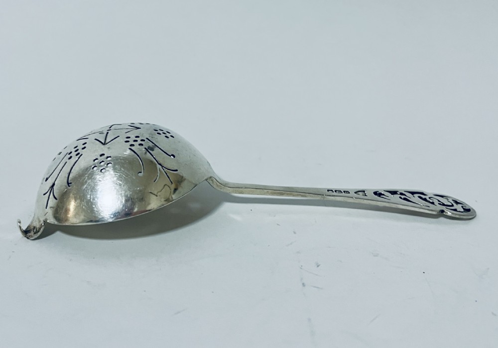 Silver Tea Strainer View V