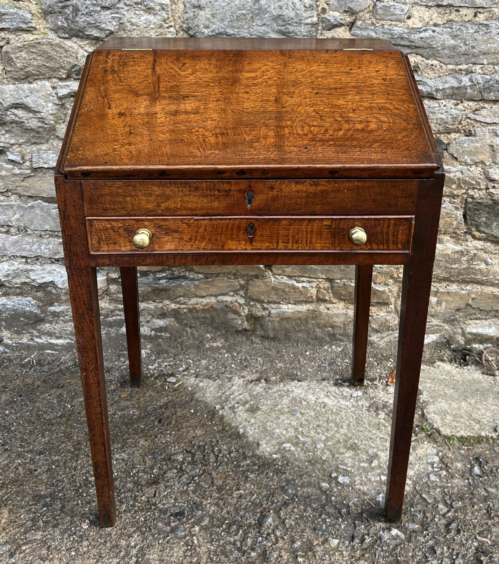 Georgian Oak Clerks Desk