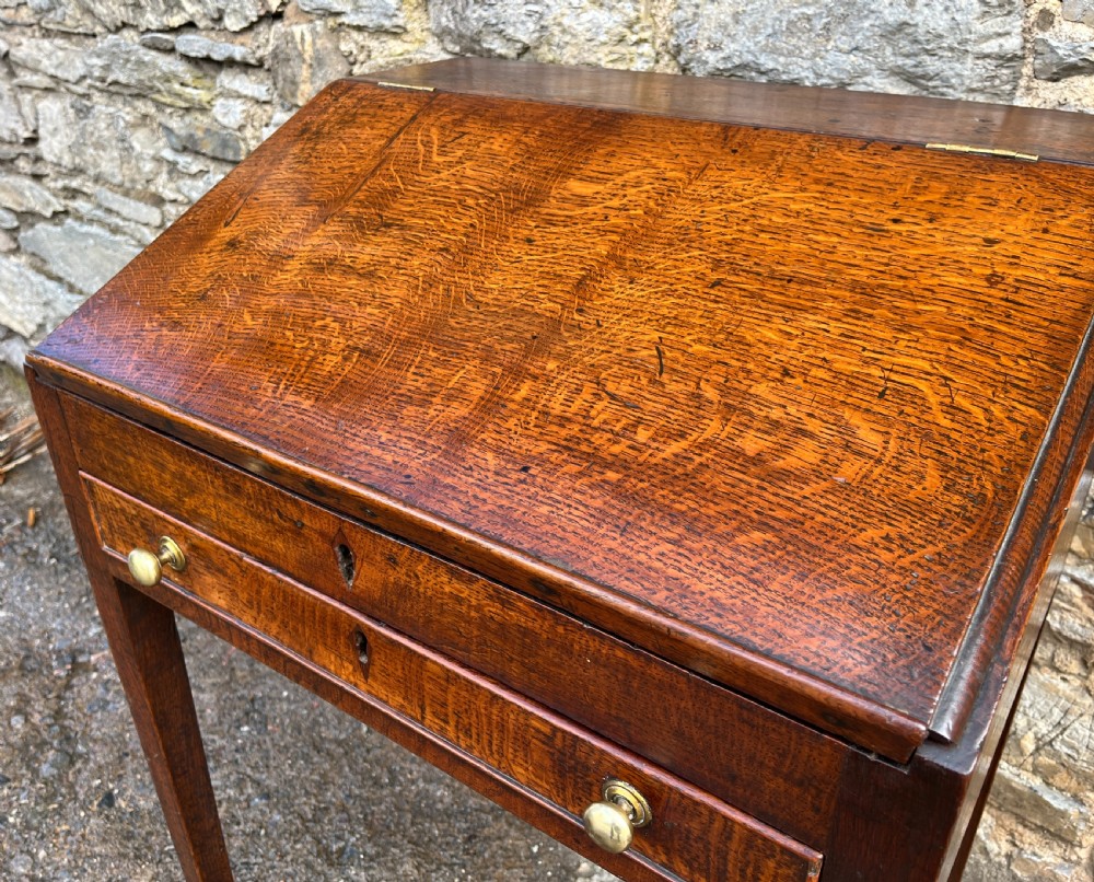 Georgian Oak Clerks Desk View VII