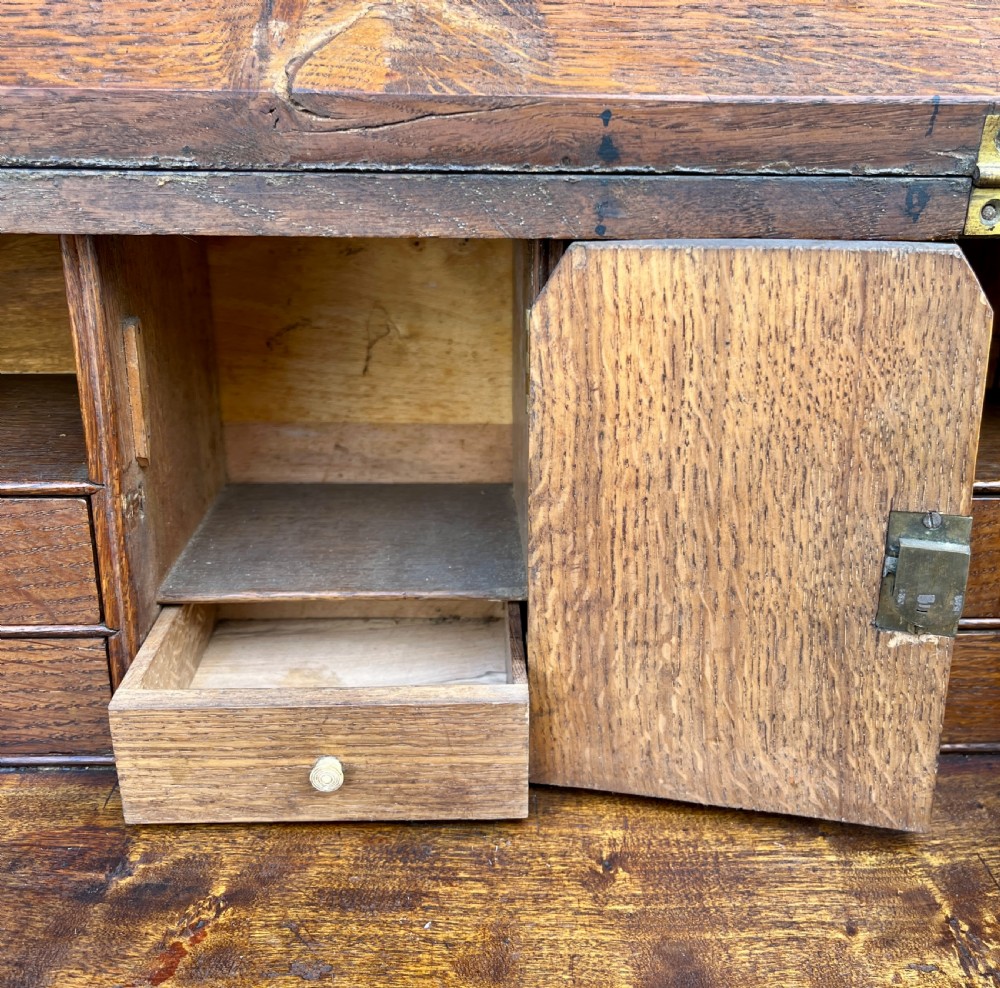 Georgian Oak Clerks Desk View VIII
