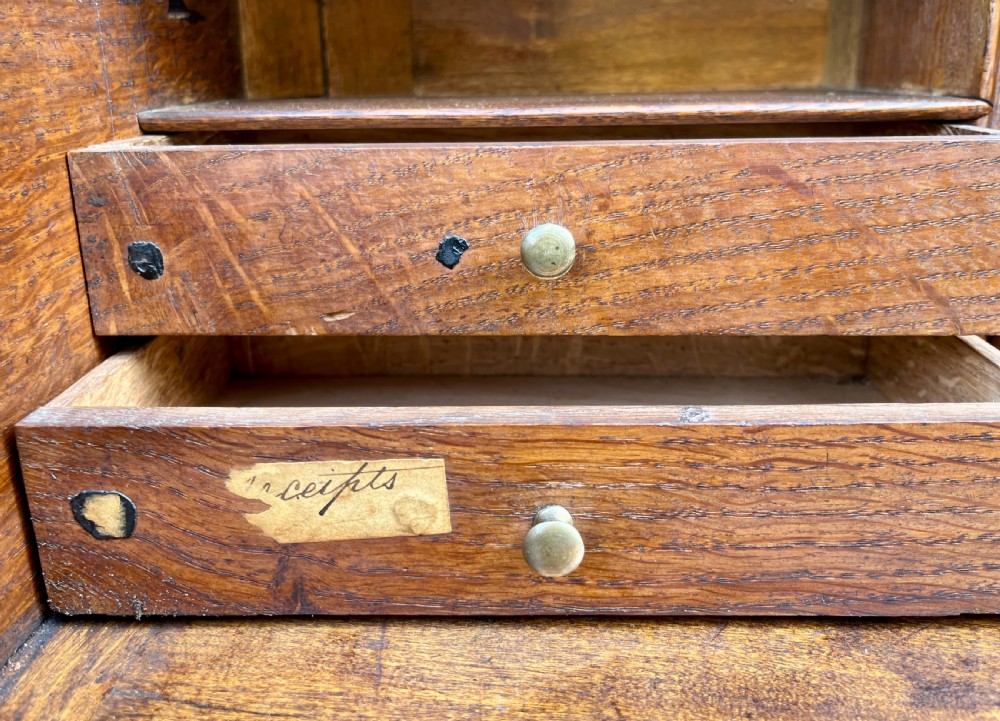 Georgian Oak Clerks Desk View X