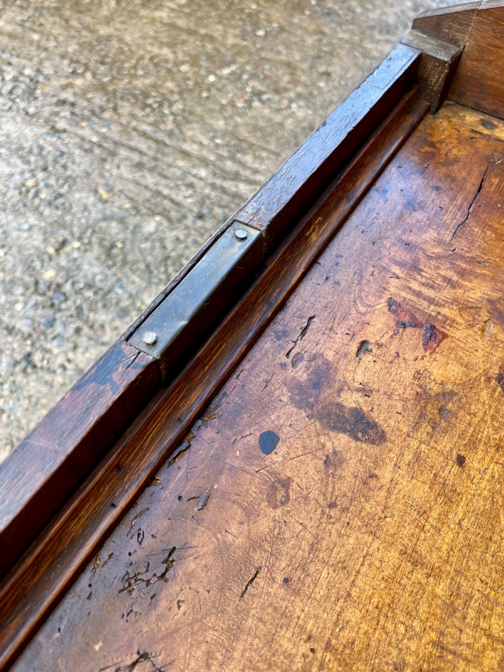 Georgian Oak Clerks Desk View XII