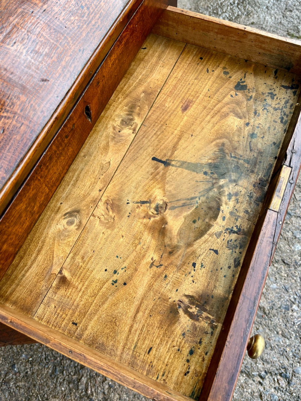 Georgian Oak Clerks Desk View XV