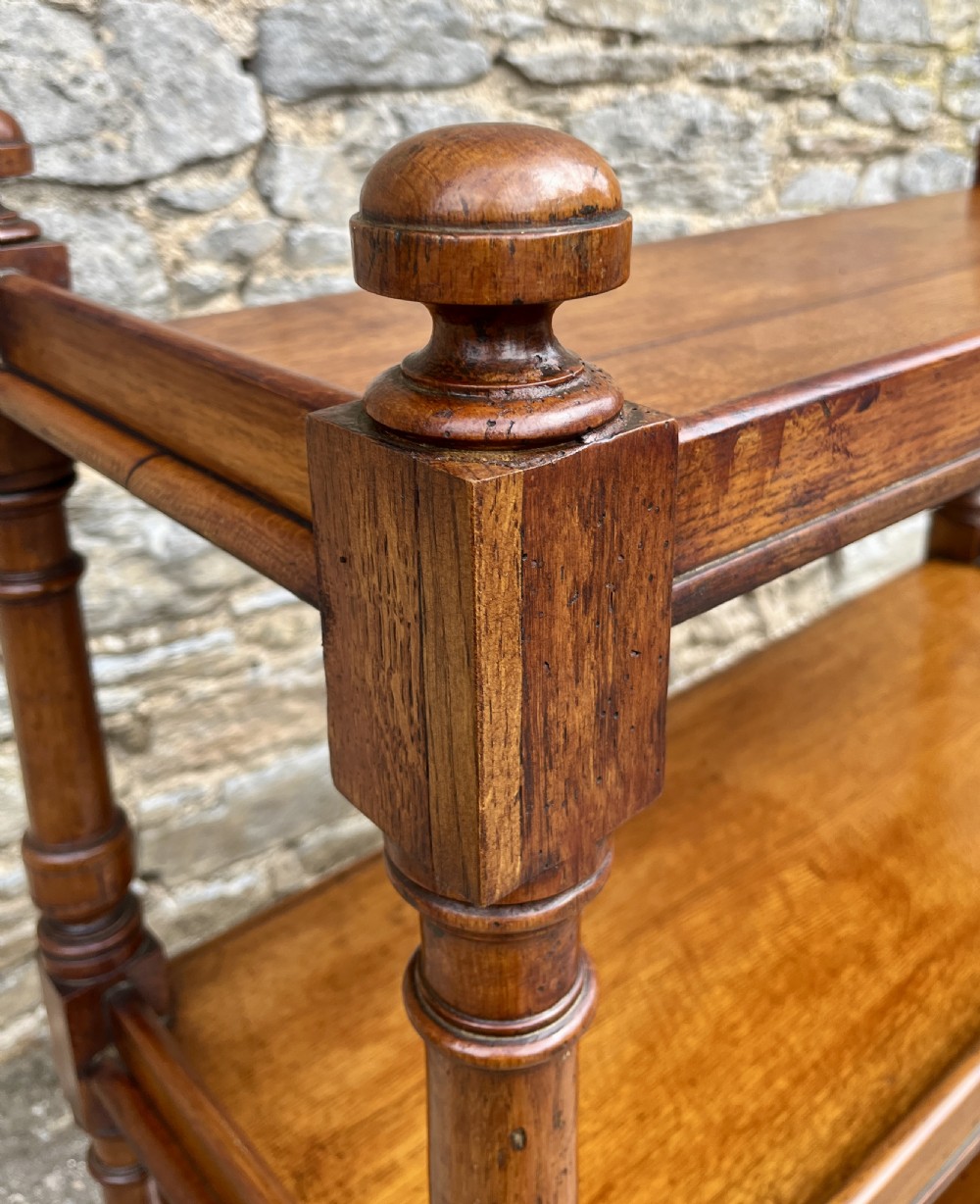 Victorian Oak Buffet View IX
