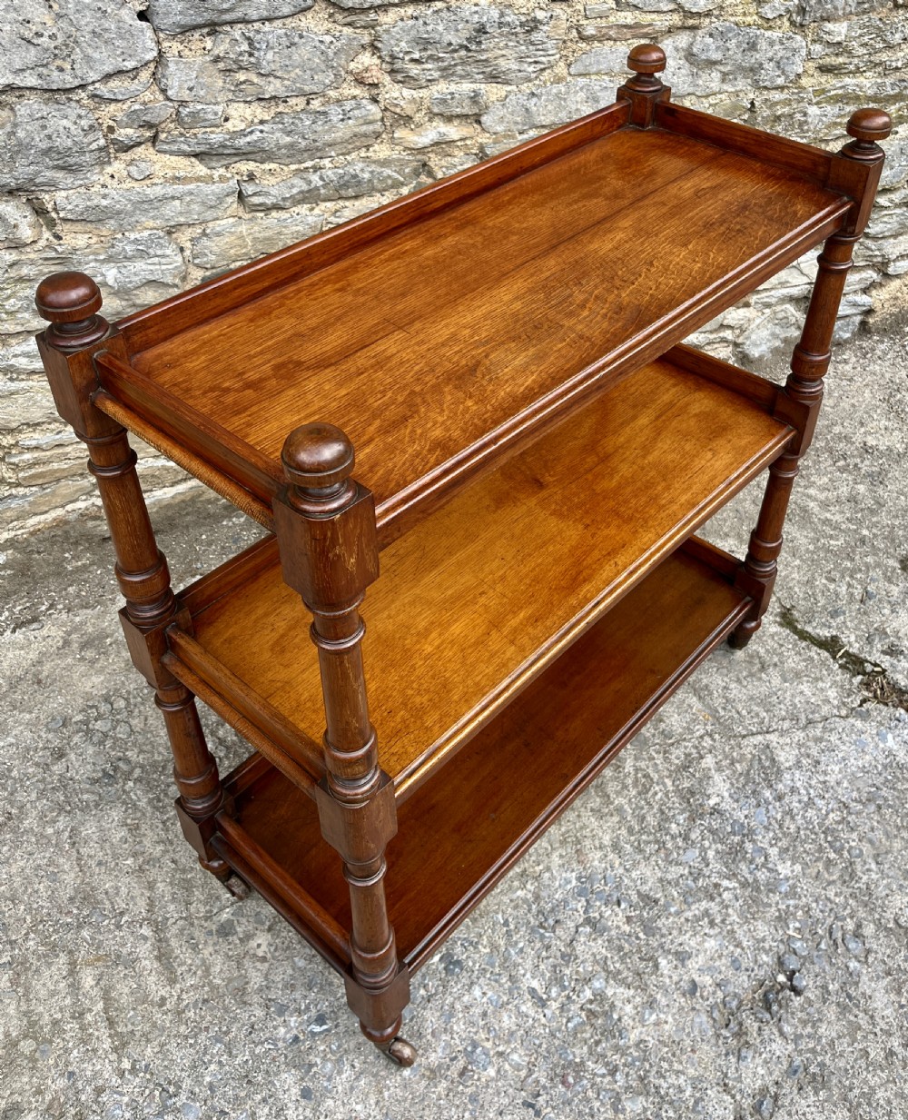 Victorian Oak Buffet View XIV