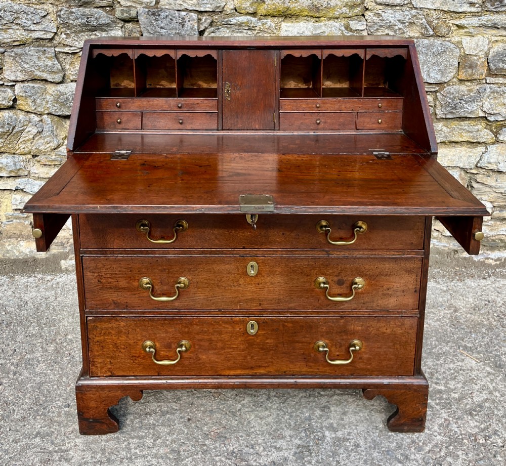 Georgian Oak Bureau View VI