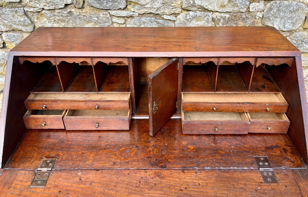 Georgian Oak Bureau View IX