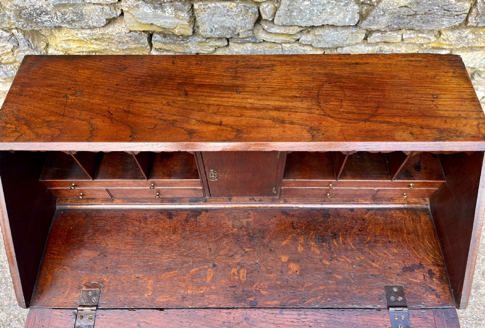 Georgian Oak Bureau View XI