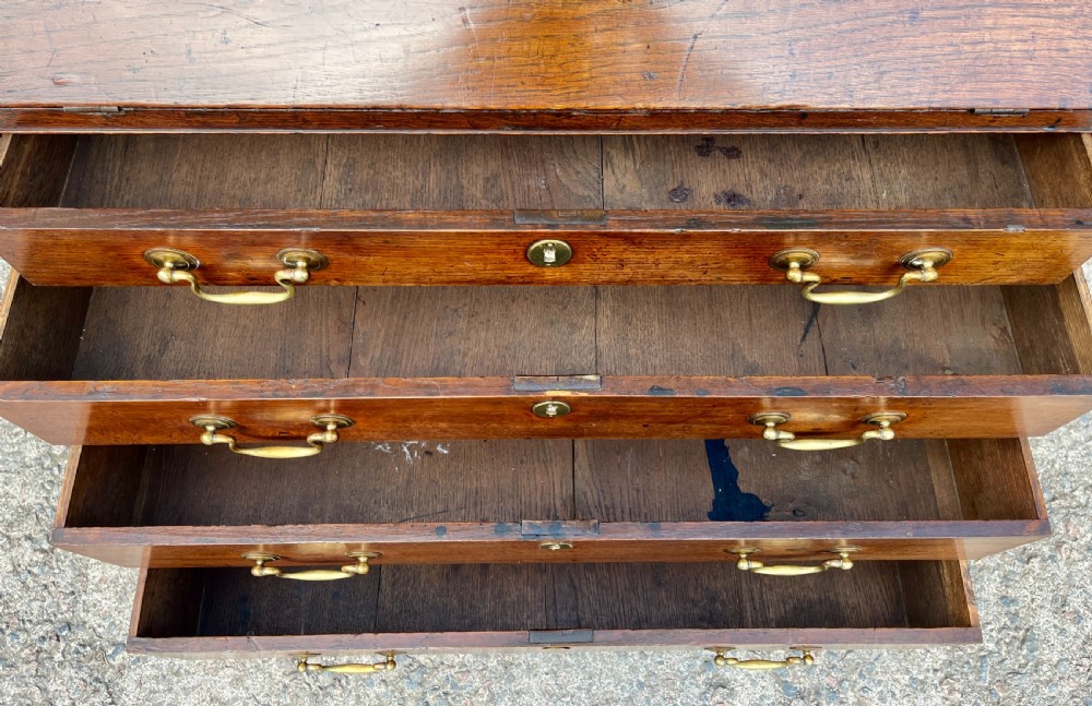 Georgian Oak Bureau View XIV