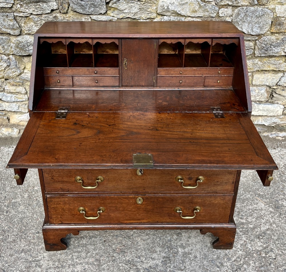 Georgian Oak Bureau View XVII