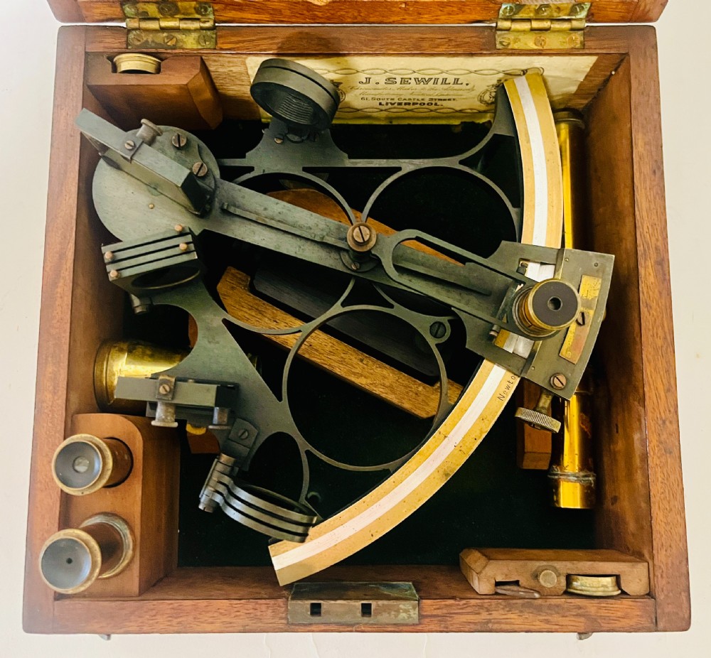 Victorian Naval Sextant View II