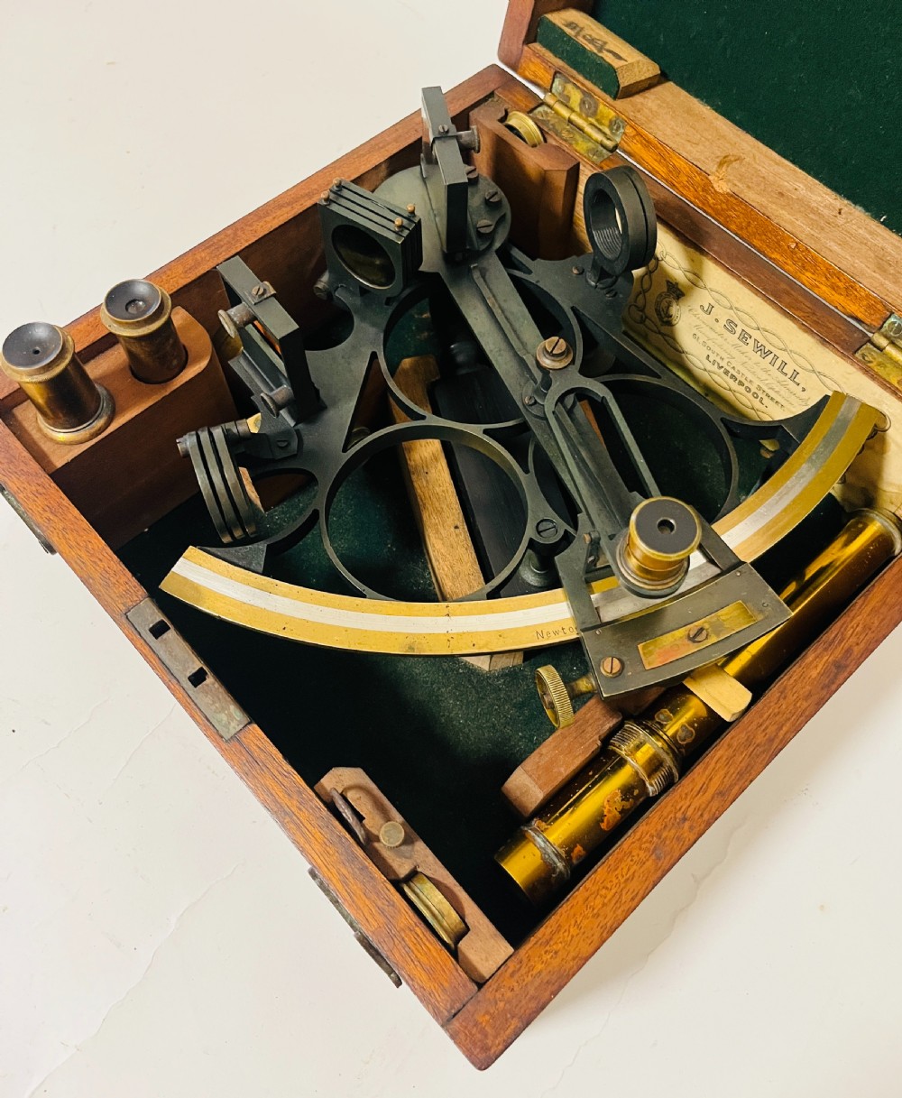 Victorian Naval Sextant View III