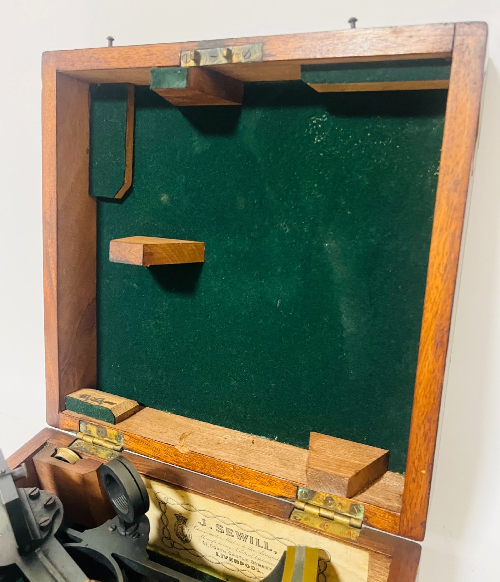 Victorian Naval Sextant View IV