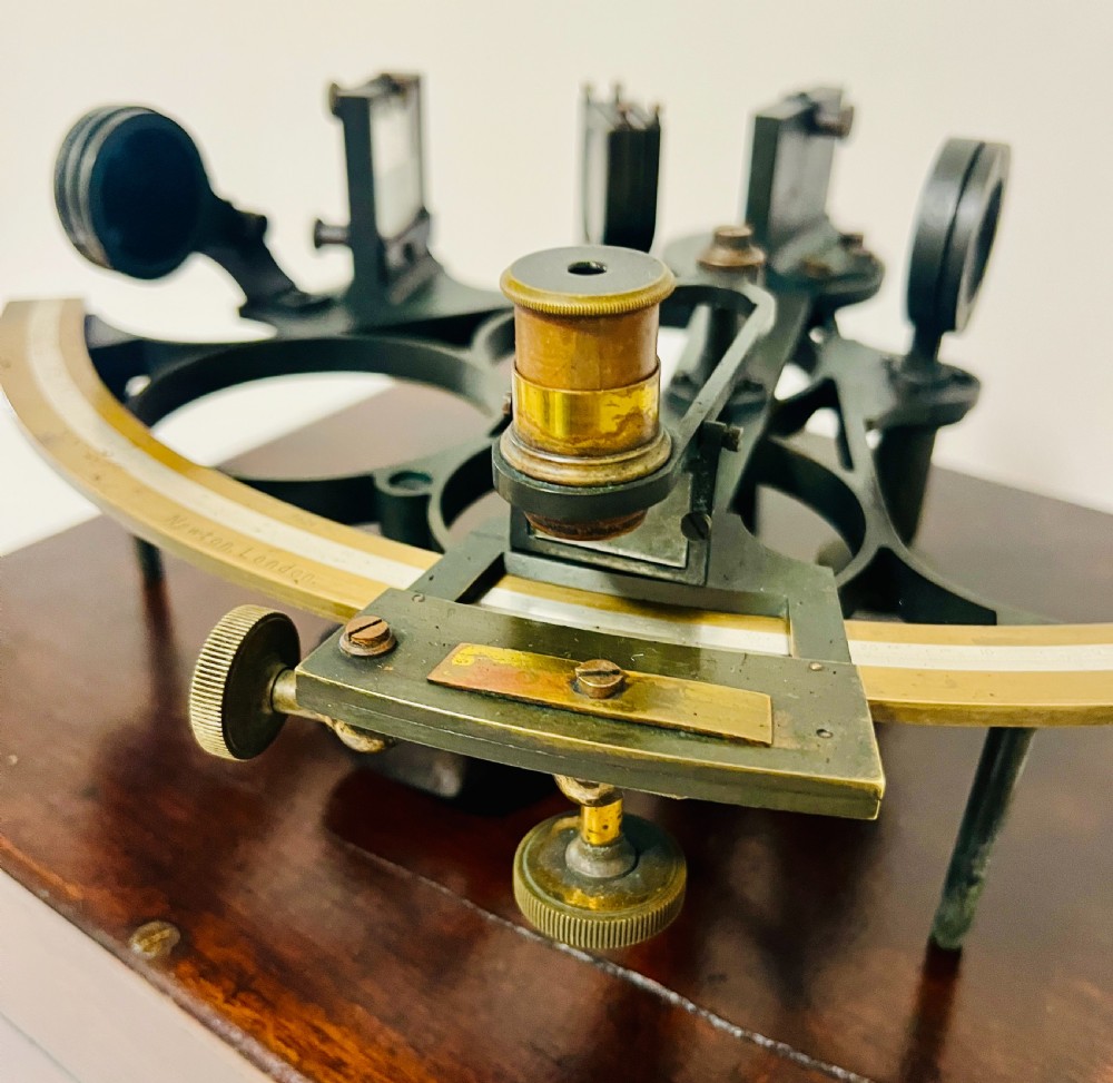 Victorian Naval Sextant View VI