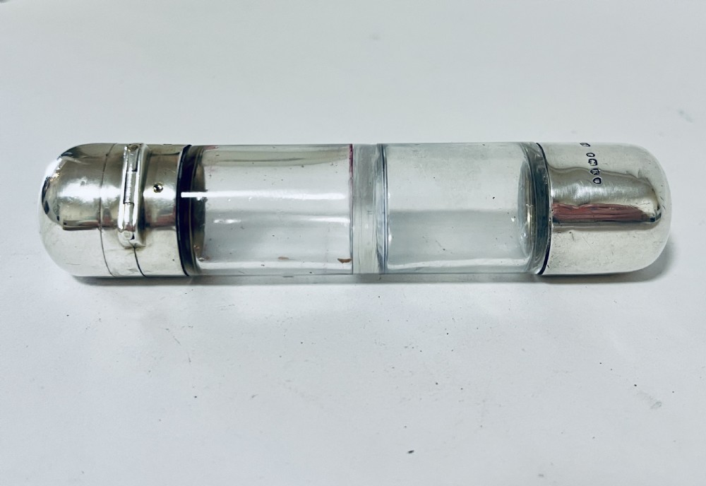 Victorian Double Ended Silver Scent View III