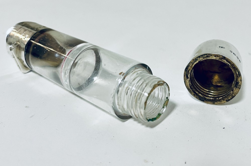 Victorian Double Ended Silver Scent View VII