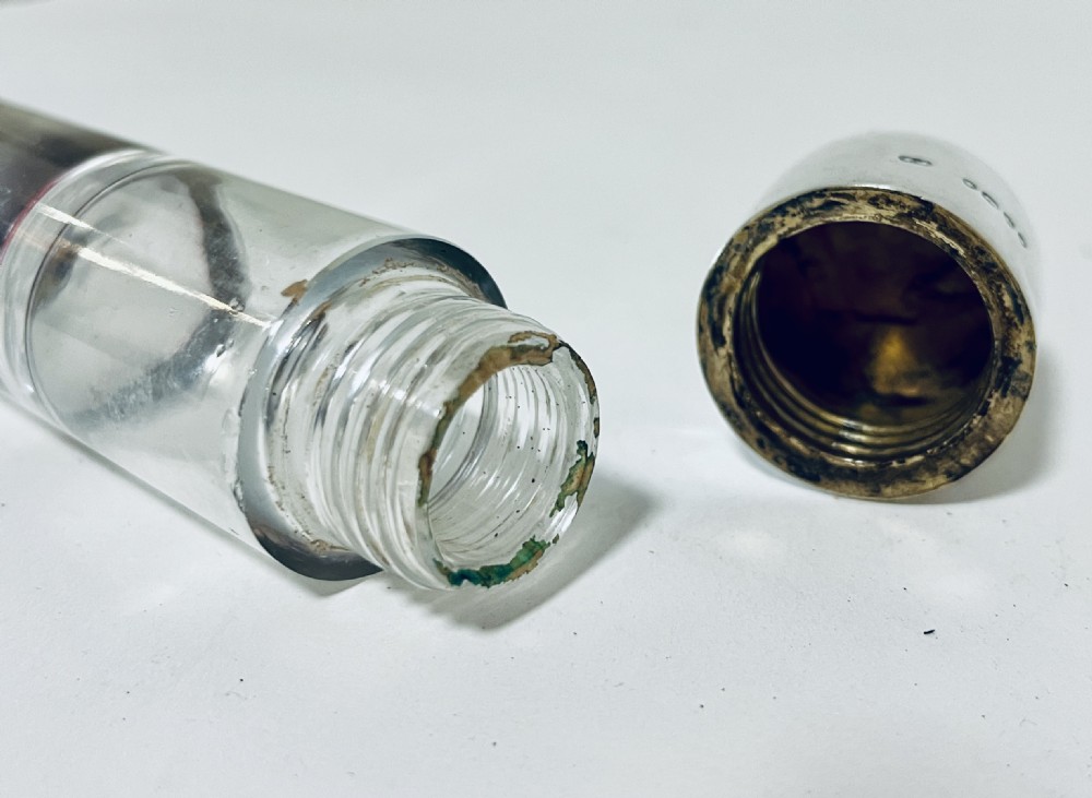 Victorian Double Ended Silver Scent View VIII