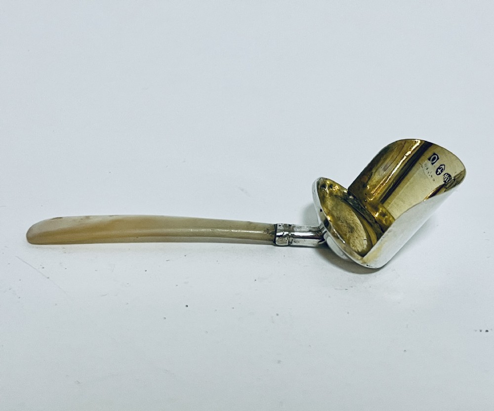 Georgian Silver Caddy Spoon