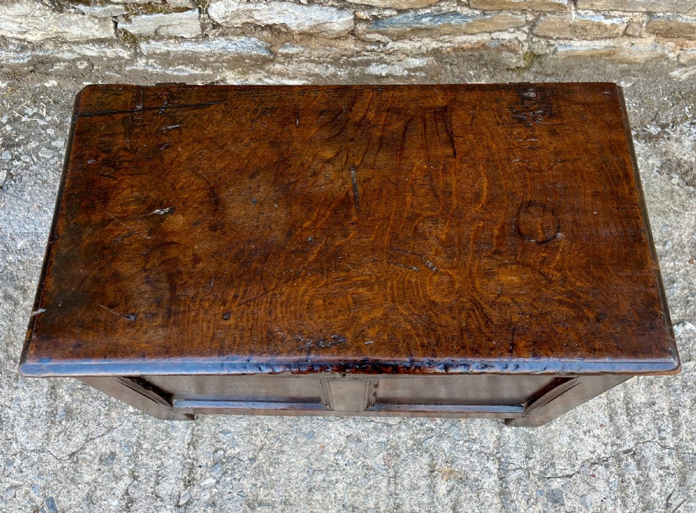 Small 18th Century Oak Coffer View II