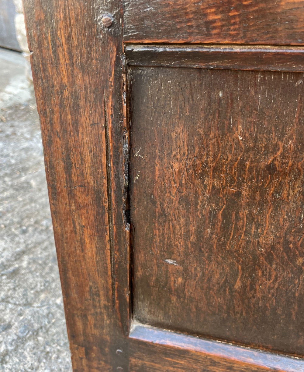 Small 18th Century Oak Coffer View XIX