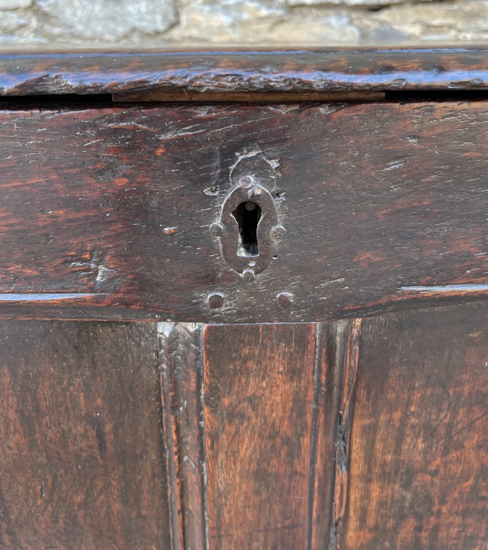 Small 18th Century Oak Coffer View XX
