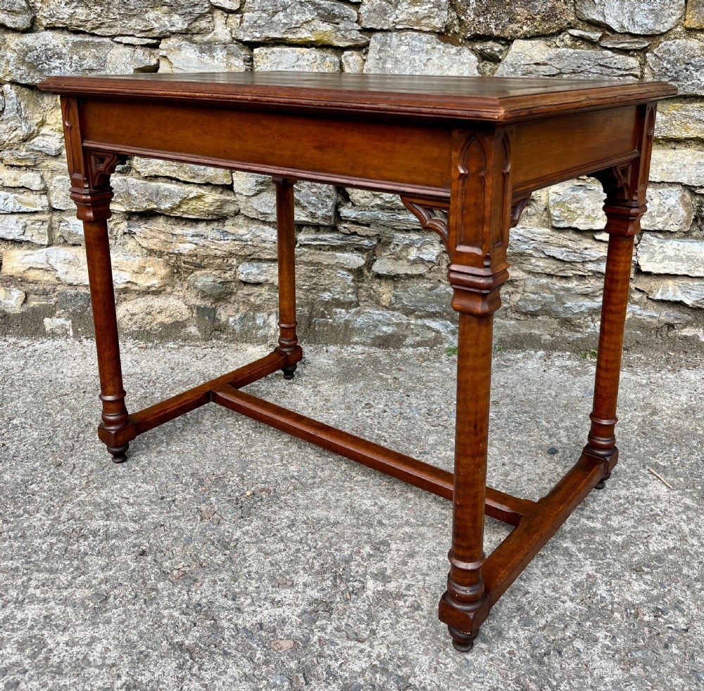 Victorian Gothic Writing Table View VII