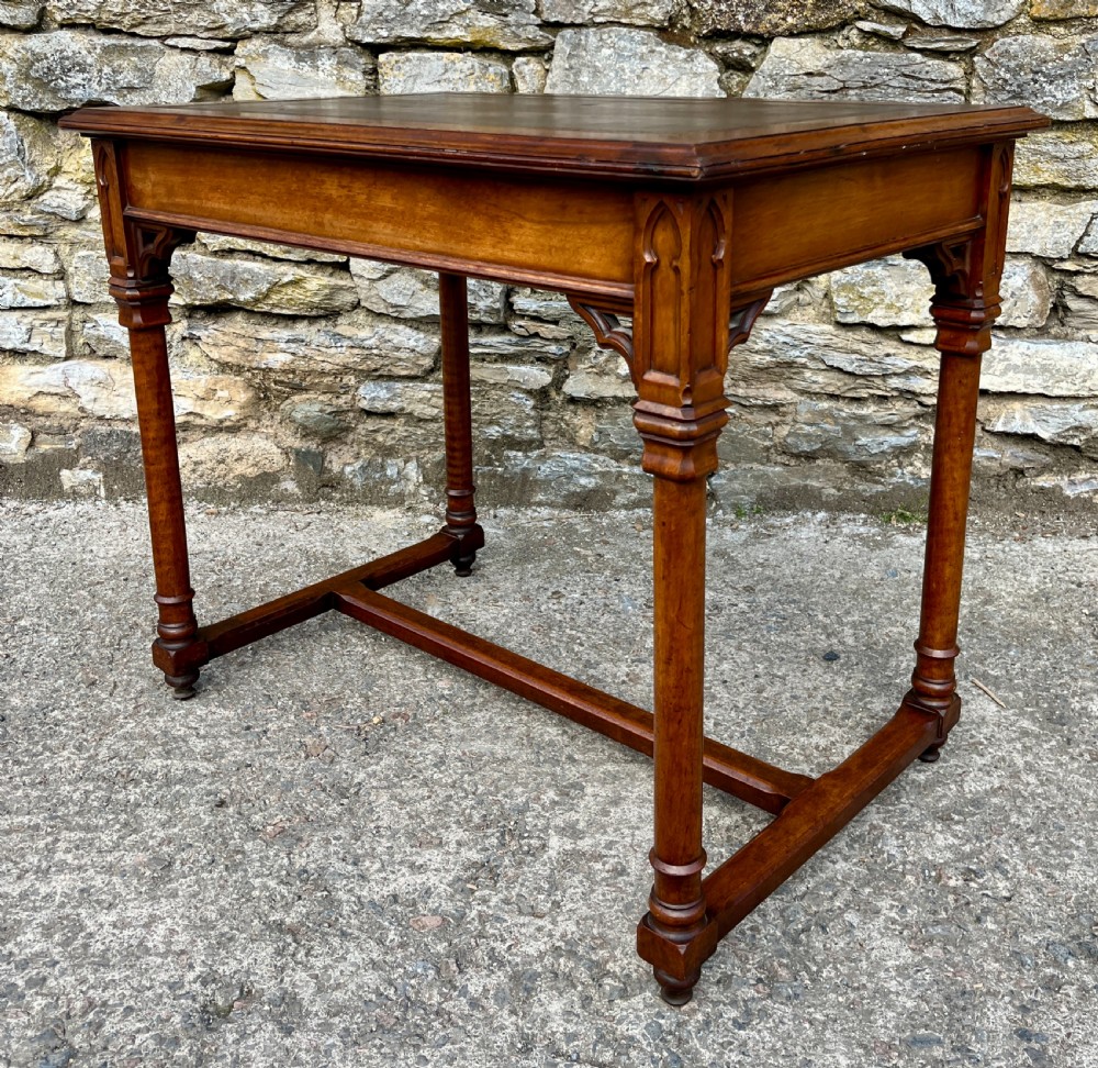 Victorian Gothic Writing Table View XIII
