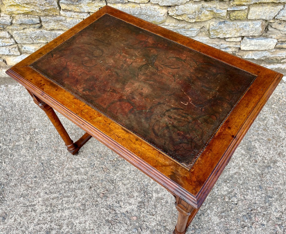 Victorian Gothic Writing Table View XIV
