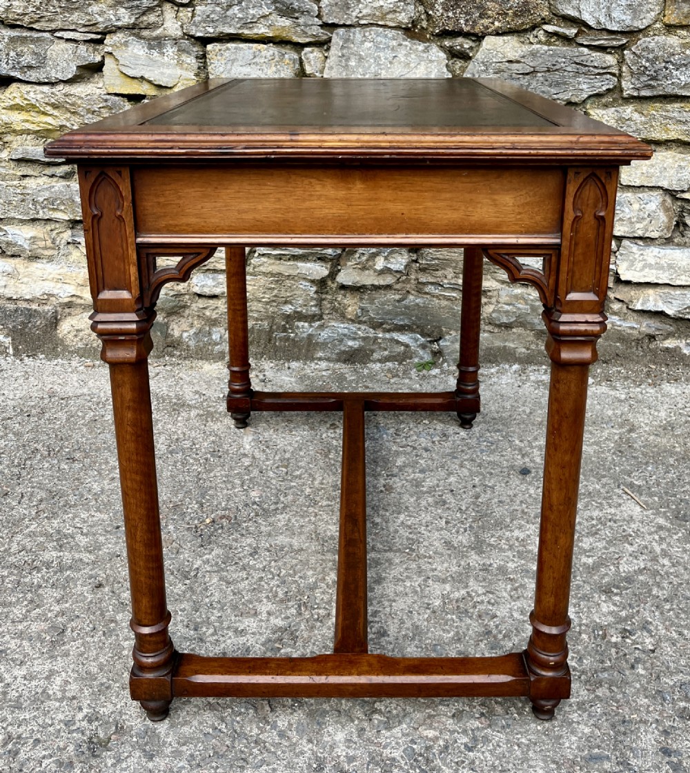 Victorian Gothic Writing Table View XX