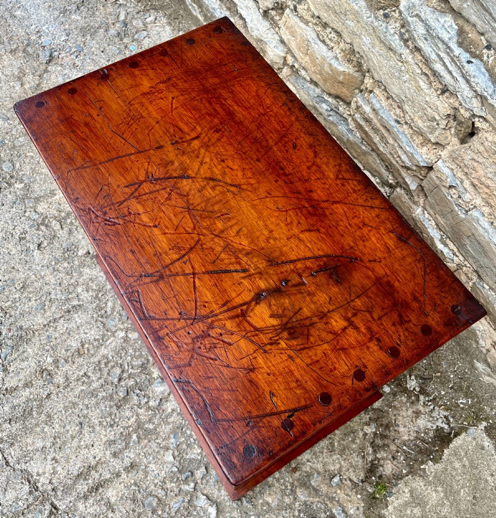 Antique Mahogany Postmaster’s Cabinet View IV