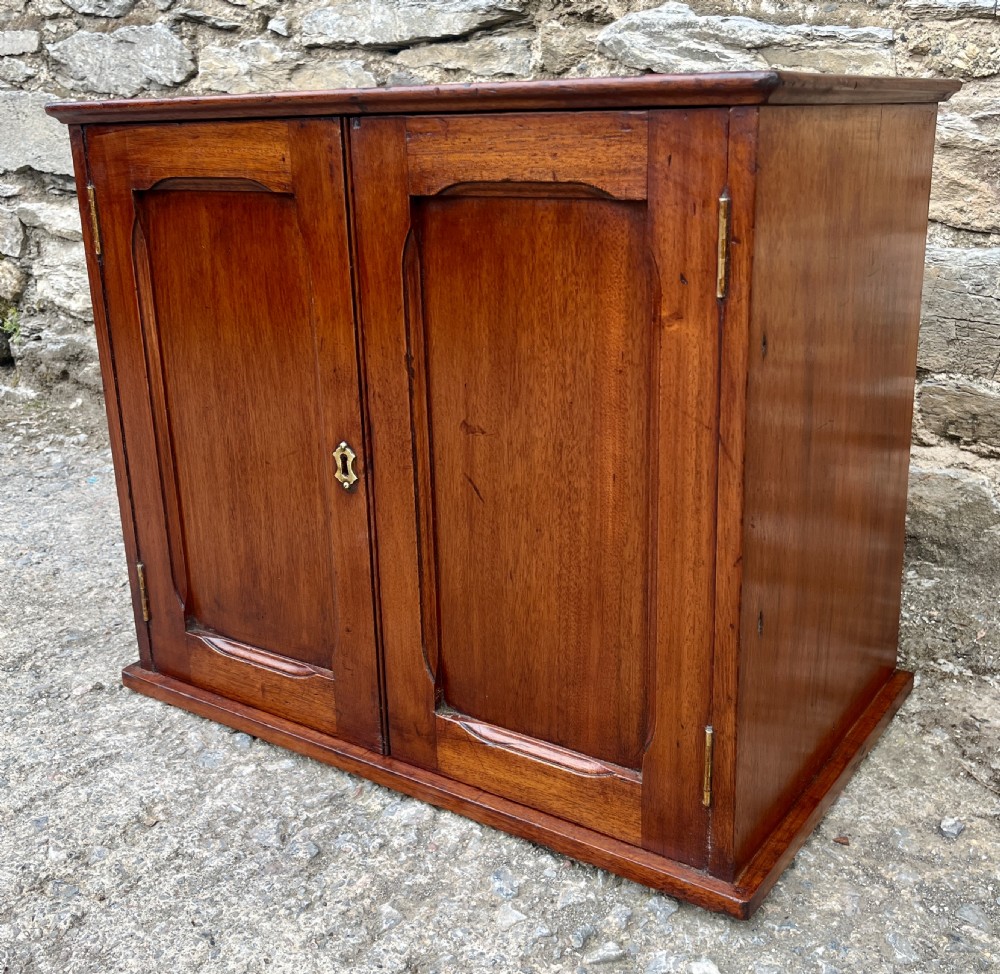 Antique Mahogany Postmaster’s Cabinet View XI