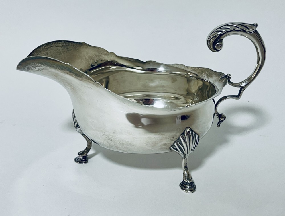 Antique Silver Sauce Boat