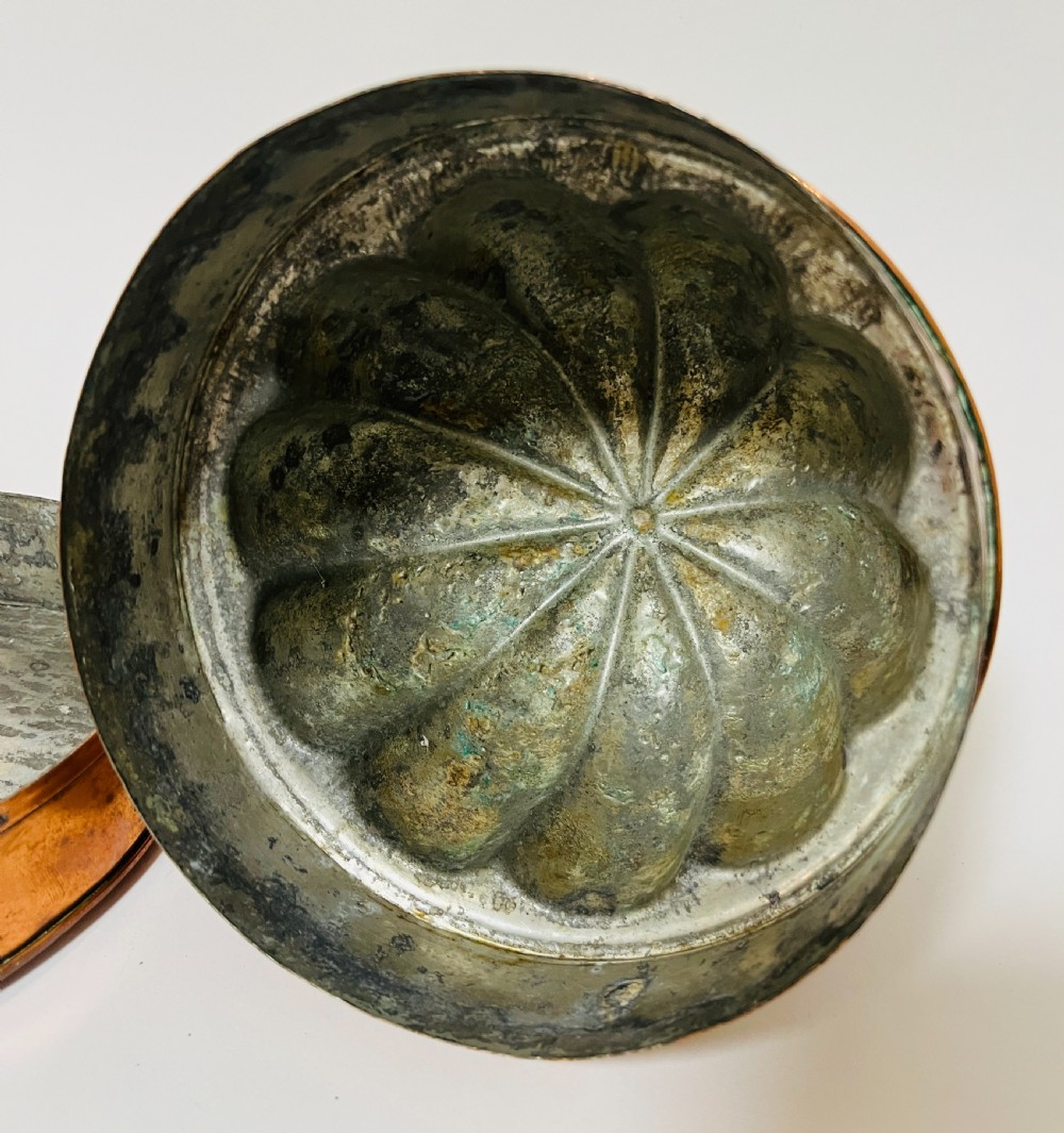 Antique Copper Ice Cream Mould View X