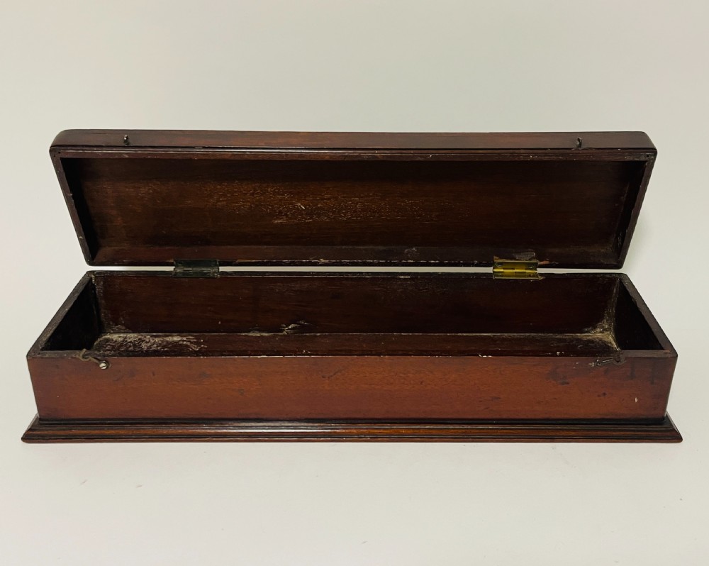 Georgian Mahogany Glove Box View IV