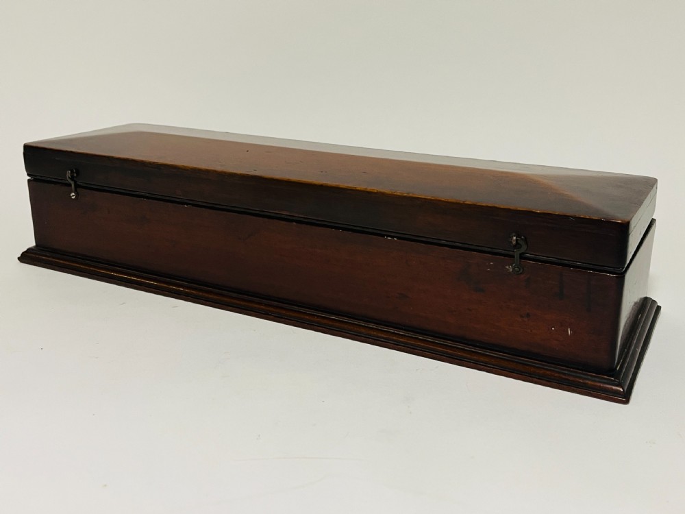 Georgian Mahogany Glove Box View VI