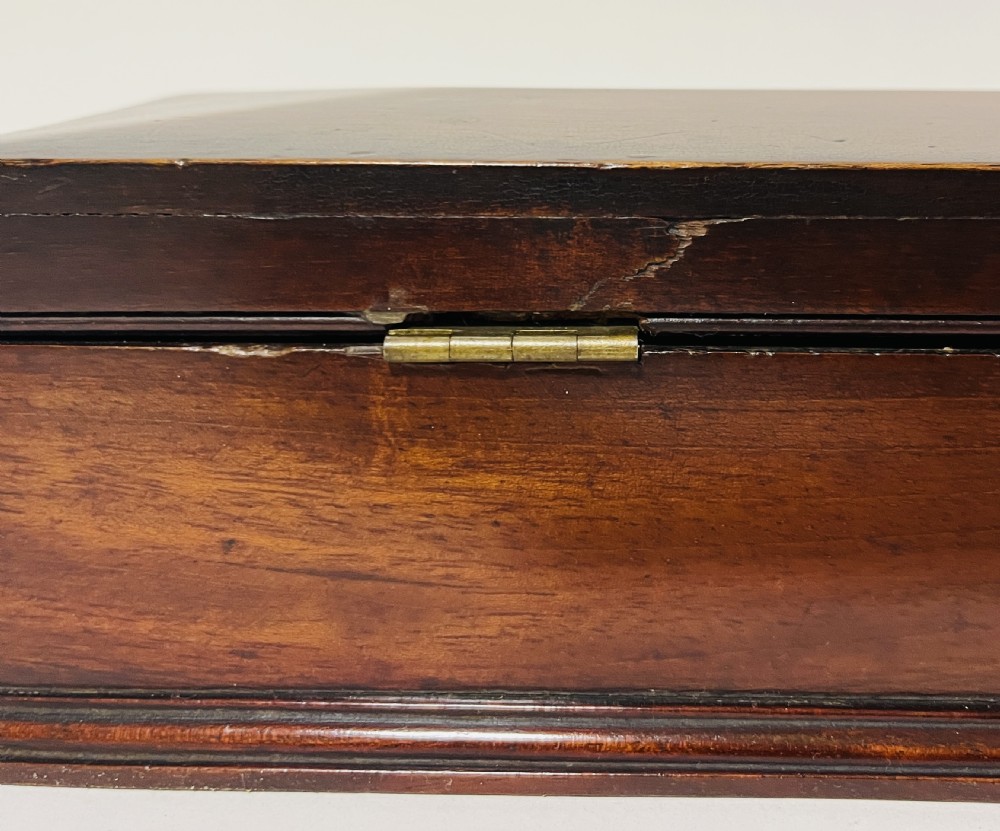 Georgian Mahogany Glove Box View IX