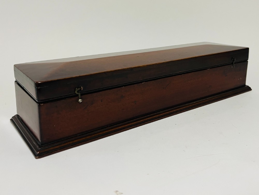 Georgian Mahogany Glove Box View XII