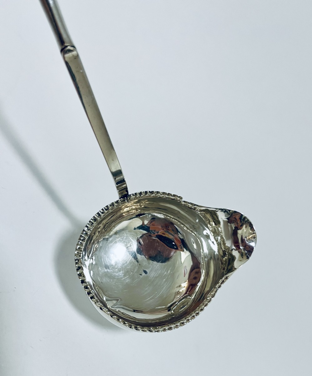 Georgian Silver Toddy Ladle View XI