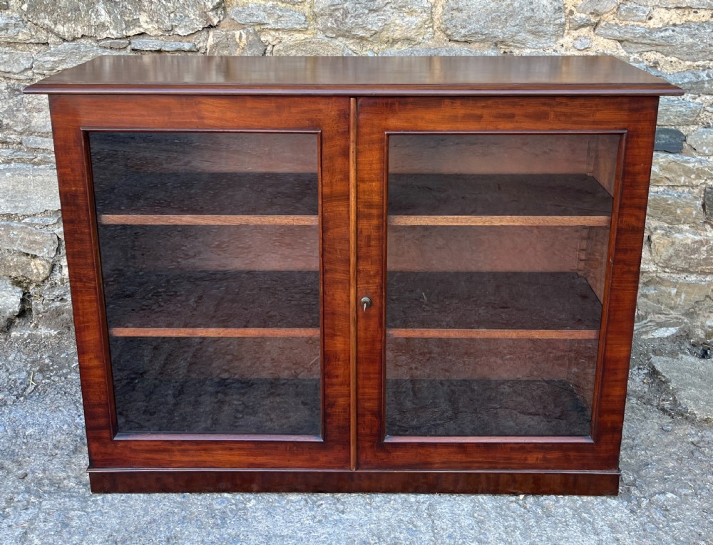 Victorian Mahogany Glazed Cabinet