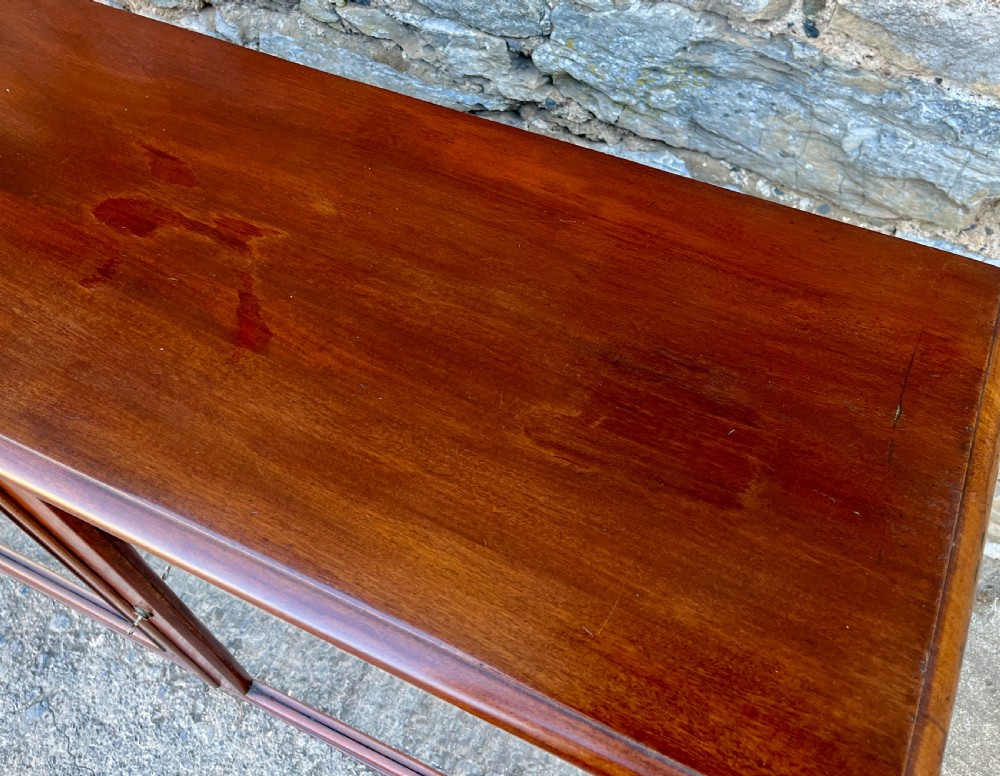 Victorian Mahogany Glazed Cabinet View XII