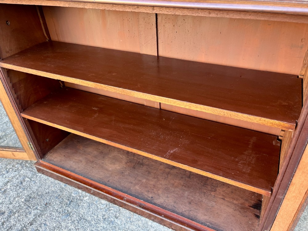 Victorian Mahogany Glazed Cabinet View XIII