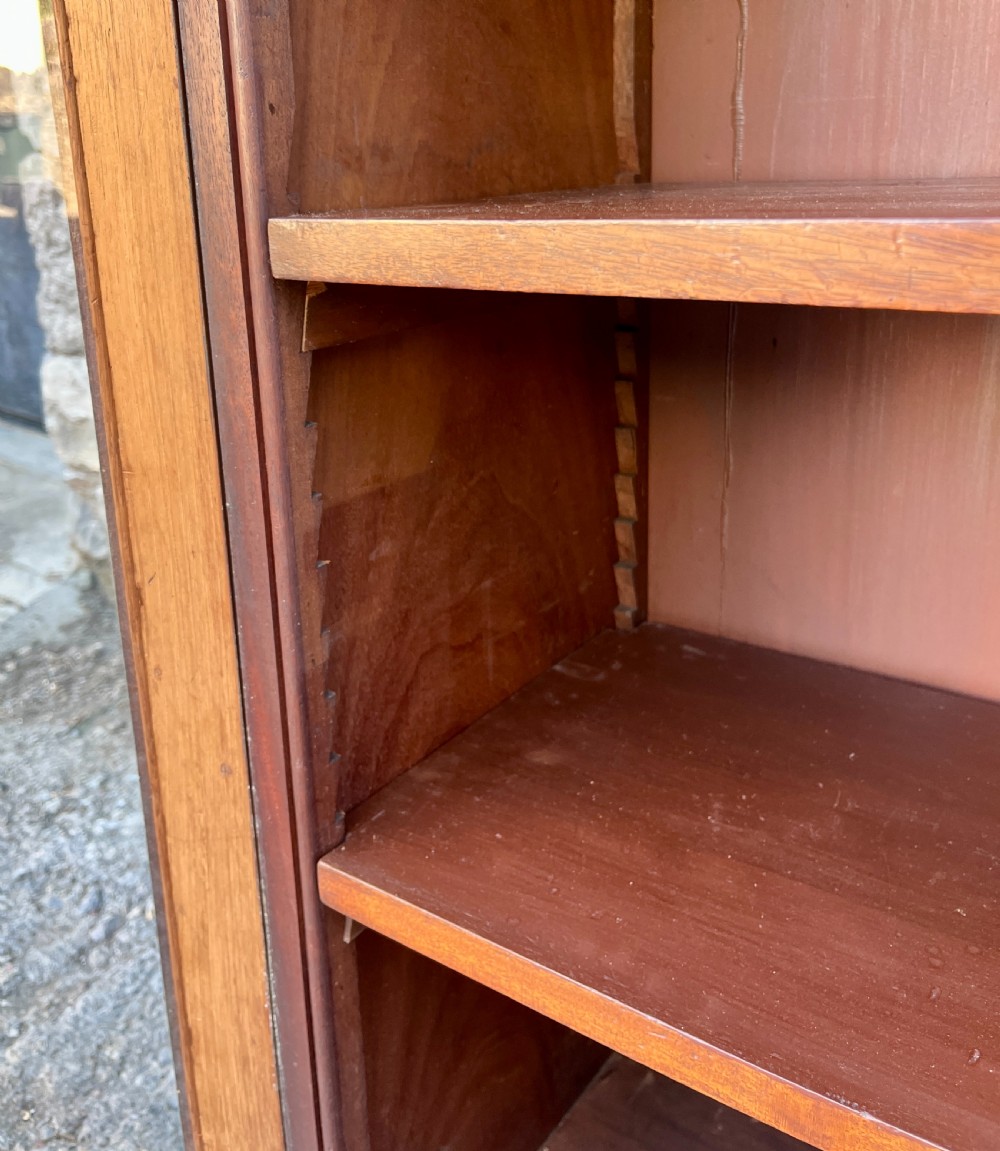 Victorian Mahogany Glazed Cabinet View XIV
