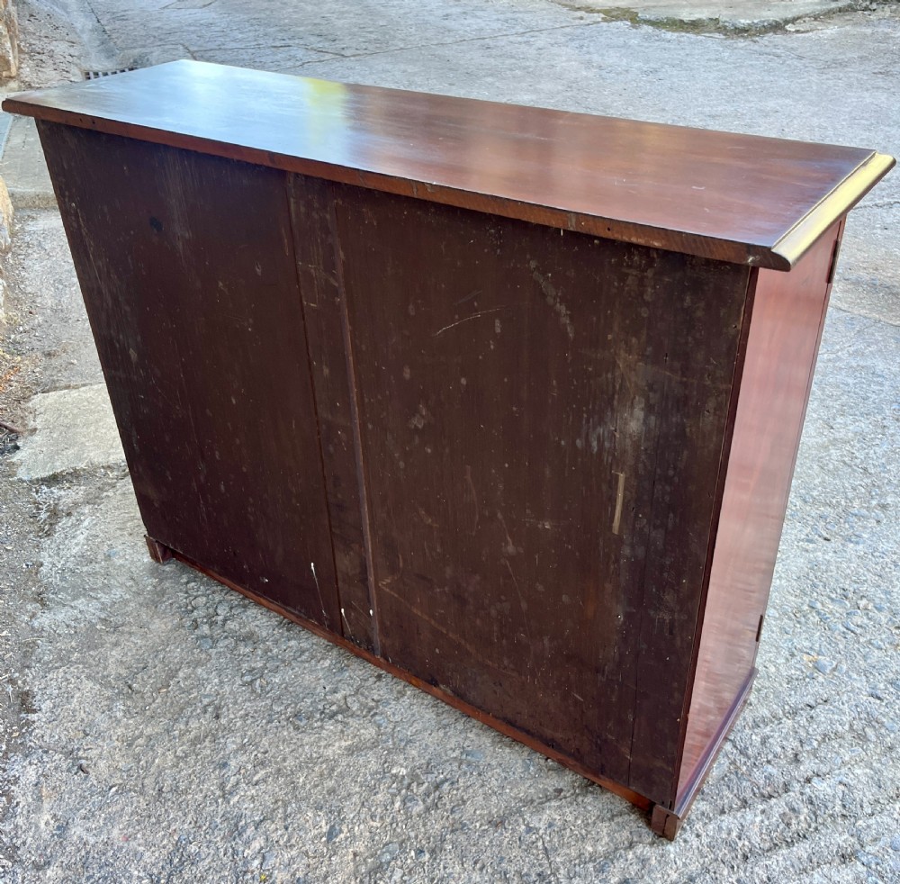 Victorian Mahogany Glazed Cabinet View XV